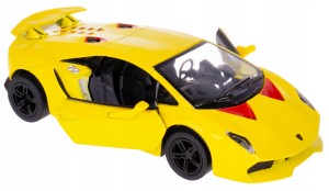 LAMBORGHINI SESTO ELEMENTO MODEL 1:38 KINSMART ŻÓŁ