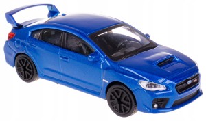 SUBARU IMPREZA WRX STI MODEL BBURAGO 1:43 NIEBIESKI #108