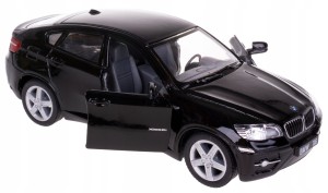 BMW X6 MODEL METALOWY 1:38 KINSMART CZARNY