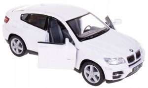 BMW X6 MODEL METALOWY 1:38 KINSMART BIAŁY