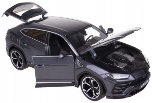LAMBORGHINI URUS MODEL METALOWY BBURAGO 1:20 GRAFIT