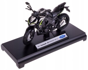 KAWASAKI Z1000 R EDITION MODEL WELLY MOTOR 1:18 CZARNY