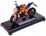 KTM 1290 SUPER DUKE R MODEL WELLY MOTOR 1:18 CROS
