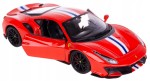 FERRARI 488 PISTA METALOWY BBURAGO 1:24 CZERWONY