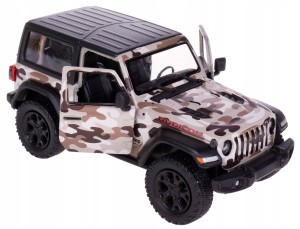 JEEP WRANGLER CAMO MODEL METAL KINSMART 1:34 PIASK
