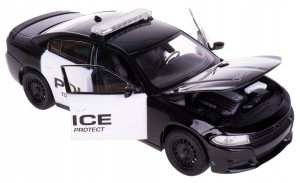 DODGE CHARGER PURSUIT POLICJA MODEL METALOWY WELLY 1:24