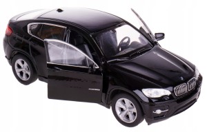 BMW X6 MODEL METALOWY WELLY 1:34/39 CZARNY
