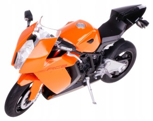 KTM 1190 RC8 MODEL METAL/PLASTIK WELLY MOTOR 1:10