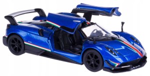 2016 PAGANI HUAYRA BC METAL 1:38 KINSMART NIEBIESKI
