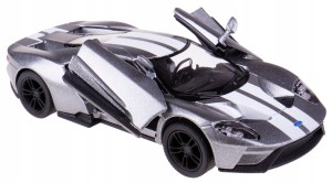 2017 FORD GT KINSMART MODEL METALOWY 1:38 SREBRNY