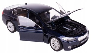 BMW 535i MODEL METALOWY WELLY 1:24 GRANATOWY 