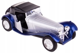 SS JAGUAR 100 OLDTIMER MODEL METAL WELLY 1:34 DACH