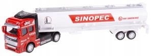 TIR CYSTERNA TRUCK MODEL METALOWY NAPĘD SINOPEC