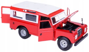 LAND ROVER SERIES II MODEL METALOWY BBURAGO 1:24