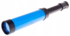 TELESKOP SKŁADANY DLA DZIECI 26 CM LUNETA 8X NIEBIESKI