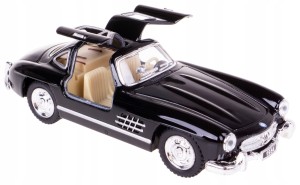 MERCEDES-BENZ 300SL KINSMART MODEL METAL 1:36 CZARNY