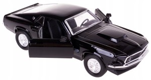 FORD MUSTANG BOSS 429 1969 MODEL WELLY 1:34/39 CZARNY