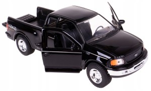 FORD F-150 FLARESIDE SUPERCAB PICK UP WELLY 1:24 CZARNY