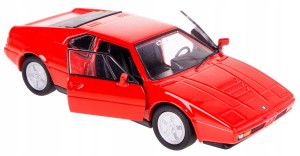 BMW M1 MODEL METALOWY WELLY 1:34-39 CZERWONY