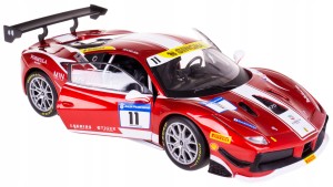 FERRARI 488 CHALLENGE FORMULA 2017 BBURAGO 1:24 #11 Niklas Nielsen
