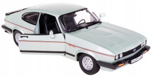FORD CAPRI 1982 MODEL METALOWY BBURAGO 1:24