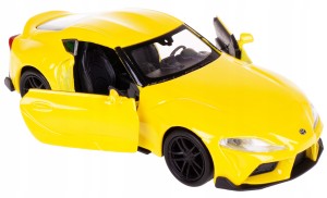 TOYOTA SUPRA GR MODEL METALOWY WELLY 1:34/39 ŻÓŁTY