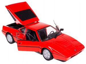 BMW M1 MODEL METALOWY WELLY 1:24 CZERWONY KOLEKCJA