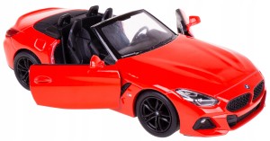 BMW Z4 MODEL METALOWY KINSMART 1:34 CZERWONY