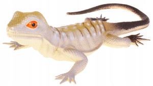  JASZCZURKA AGAMA GUMOWA 36 CM JASZCZUR BRĄZOWY