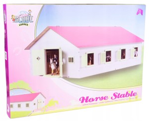 DREWNIANA STAJNIA DLA KONI 7 BOKSY I GOSPODARCZY R