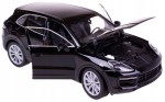 PORSCHE CAYENNE TURBO MODEL METALOWY WELLY 1:24 CZARNY