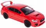 SUBARU IMPREZA WRX STI MODEL BBURAGO 1:43 CZERWONY #120