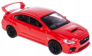 SUBARU IMPREZA WRX STI MODEL BBURAGO 1:43 CZERWONY #120