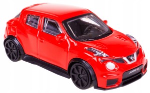 NISSAN JUKE-R MODEL METALOWY BBURAGO 1:43 CZERWONY #127