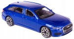 AUDI A6 AVANT MODEL METALOWY BBURAGO 1:43 NIEBIESKI #124