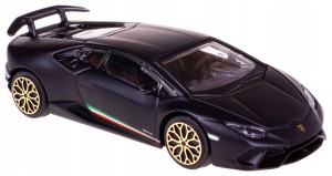 LAMBORGHINI HURACAN PERFORMANTE BBURAGO 1:43 CZARNY #130