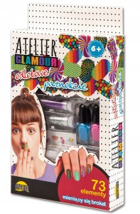 ATELIER GLAMOUR ODLOTOWE PAZNOKCIE 72 EL. 00855