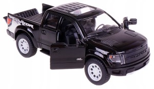 2013 FORD F-150 SVT RAPTOR MODEL KINSMART METAL 1:46 CZARNY