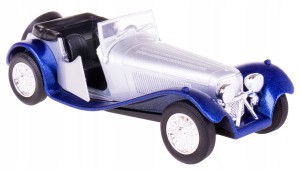 SS JAGUAR 100 OLDTIMER MODEL METAL WELLY 1:34 KABR