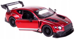 BENTLEY GT3 MODEL METAL KINSMART 1:38 BORDOWY