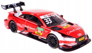 AUDI RS5 DTM 2018 RENE RAST MODEL METALOWY  BBURAGO 1:32 BOX