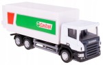 CIĘŻARÓWKA CASTROL SCANIA P MODEL METALOWY 1:64