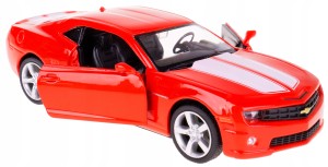 CHEVROLET CAMARO MODEL METALOWY 1:32/39 RMZ CZERWO
