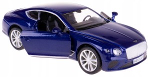 BENTLEY CONTINENTAL GT MODEL METAL 1:32/39 RMZ  GRANATOWY 