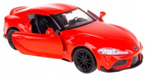 TOYOTA SUPRA 2020 MODEL METALOWY RMZ 1:32/39 CZERWONY