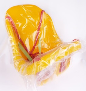 HUŚTAWKA KRZESEŁKO KUBEŁKOWA “BĄCZEK” ŻÓŁTA