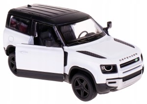 LAND ROVER DEFENDER 90 1:36 MODEL KINSMART BIAŁY