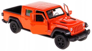 JEEP GLADIATOR 2020 MODEL METALOWY WELLY 1:34-39 POMARAŃCZOWY
