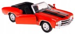 CHEVROLET CHEVELLE SS 454 1971 METAL WELLY 1:34 CZERWONY