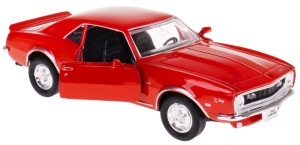 CHEVROLET CAMARO Z28 MODEL METALOWY WELLY 1:34-39 RED